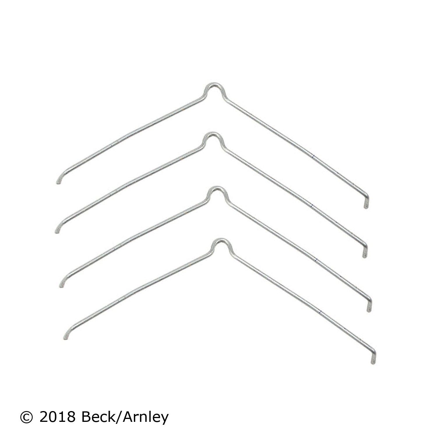 2011, 2010, 2009, 2008, 2007, 2006, 2005, 2004, 2003 Honda Element Disc Brake Hardware Kit