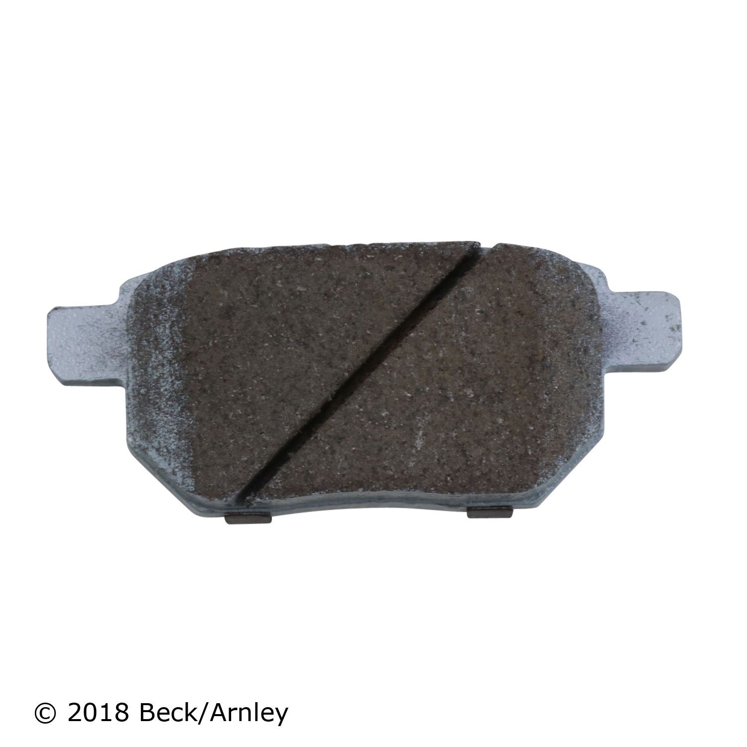 2017, 2016, 2015, 2014, 2013, 2012, 2011 Lexus CT200h Disc Brake Pad Set