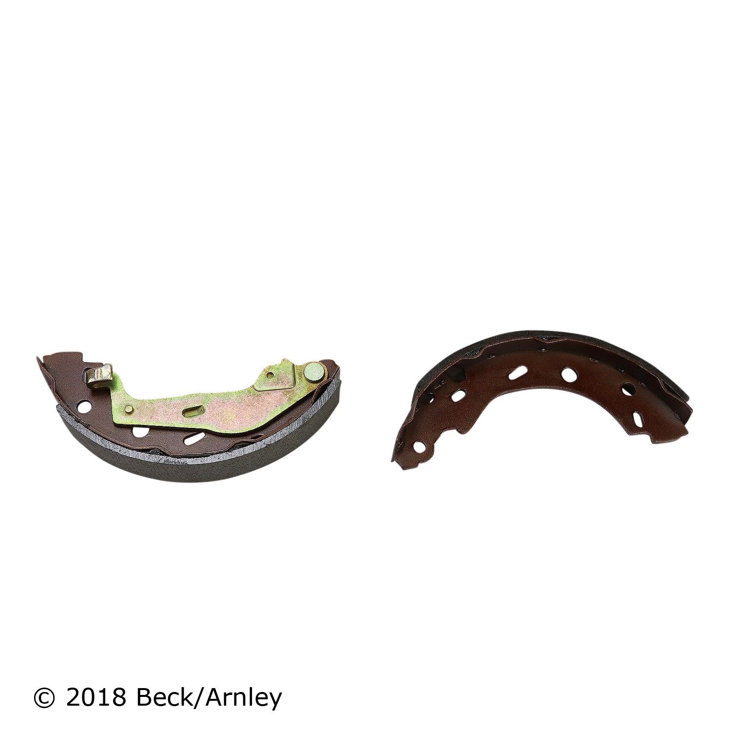 2016, 2015, 2014, 2013, 2012, 2011, 2010, 2009, 2008 Smart Fortwo Drum Brake Shoe