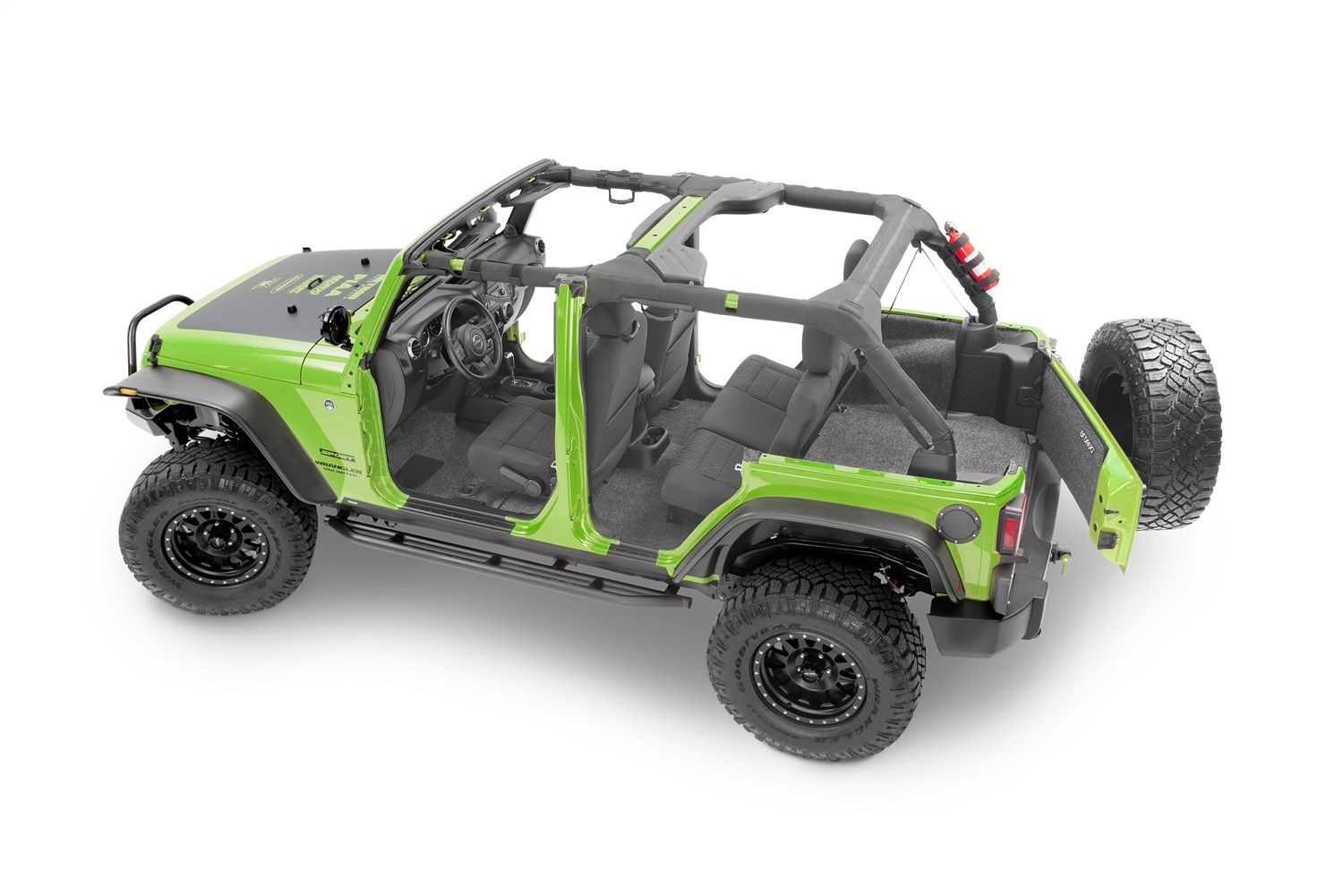 2017, 2016, 2015, 2014, 2013, 2012, 2011, 2010, 2009, 2008, 2007 Jeep Wrangler Floor Liner