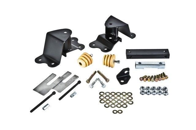 1988-1998 GMC C1500 Leaf Spring Hanger Lowering Kit - Rear (Bell Tech)