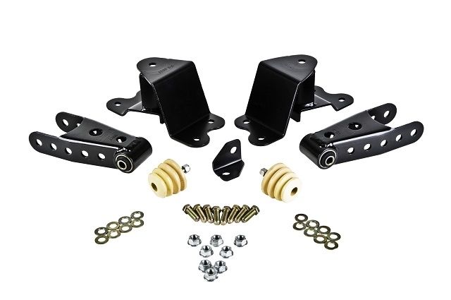 1988-1998 GMC C1500 Leaf Spring Hanger Lowering Kit - Rear (Bell Tech)