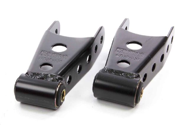 2004-2010 GMC Sierra 2500 HD Leaf Spring Shackle Lowering Kit - Rear (Bell Tech)