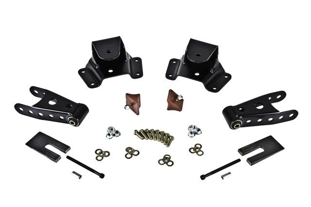 1979-1986 GMC C3500 Leaf Spring Hanger Lowering Kit - Rear (Bell Tech)