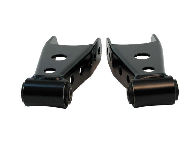 2004-2010 GMC Sierra 2500 HD Leaf Spring Shackle Lowering Kit - Rear (Bell Tech)