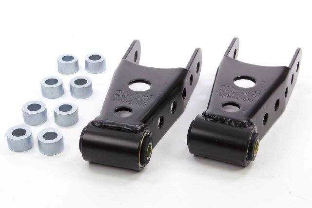 2007-2018 Chevrolet Silverado 1500 Leaf Spring Shackle Lowering Kit - Rear (Bell Tech)