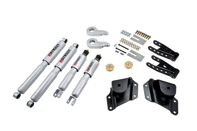 2007 GMC Sierra 1500 Classic Suspension Lowering Kit (Bell Tech)