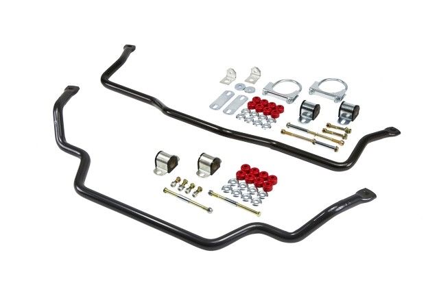 1967-1970 Ford Mustang Suspension Stabilizer Bar Kit - Front and Rear (Bell Tech)