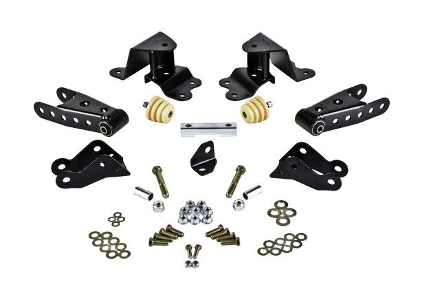 1988-1998 Chevrolet C2500 Leaf Spring Hanger Lowering Kit - Rear (Bell Tech)