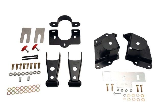 1999-2006 Chevrolet Silverado 1500 Leaf Spring Hanger Lowering Kit - Rear (Bell Tech)