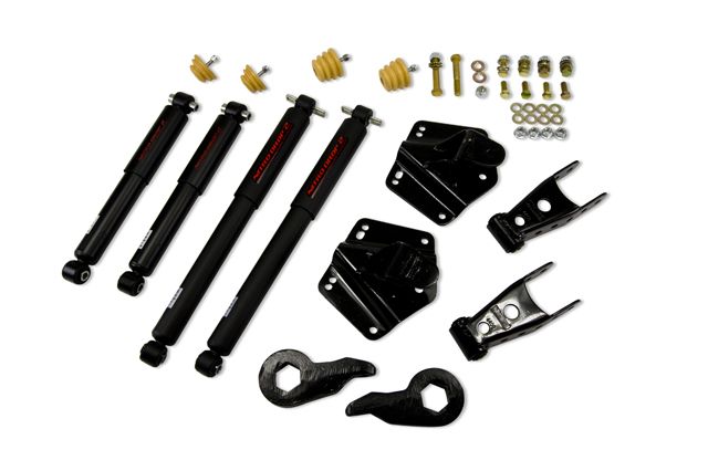 1992-1999 GMC K1500 Suburban Suspension Lowering Kit (Bell Tech)
