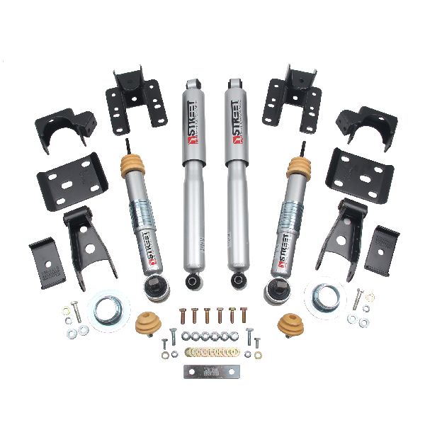 2016-2018 Chevrolet Silverado 1500 Suspension Lowering Kit (Bell Tech)
