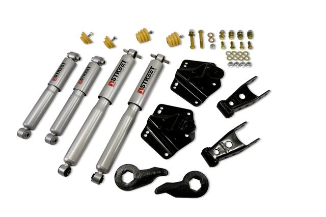1992-1999 GMC K1500 Suburban Suspension Lowering Kit (Bell Tech)
