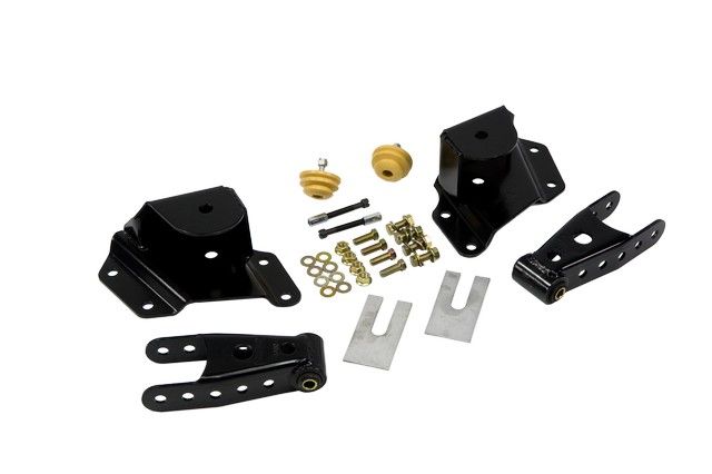 1999-2006 Chevrolet Silverado 1500 Leaf Spring Hanger Lowering Kit - Rear (Bell Tech)