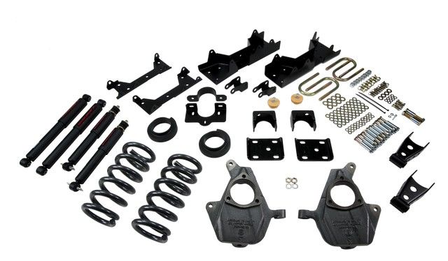 2001-2006 Chevrolet Silverado 1500 Suspension Lowering Kit (Bell Tech)