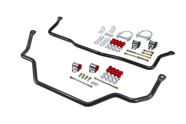 1971-1973 Ford Mustang Suspension Stabilizer Bar Kit - Front and Rear (Bell Tech)