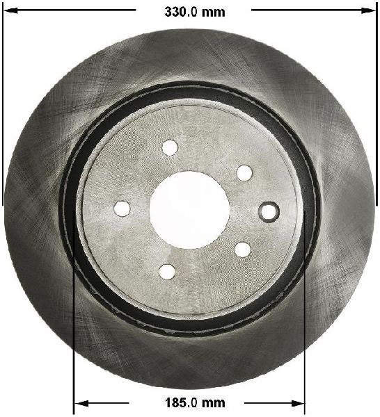 2008-2013 INFINITI G37 Disc Brake Rotor - Rear (Bendix)