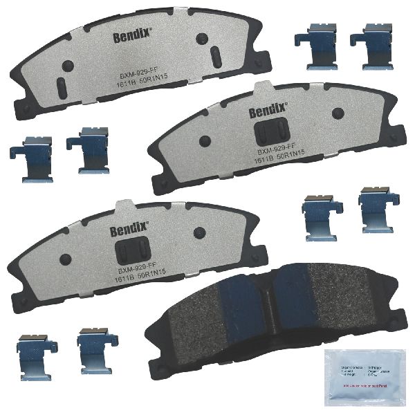 2013-2015 Ford Flex Disc Brake Pad Set - Front (Bendix)