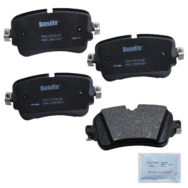 2017-2019 Audi Q7 Disc Brake Pad Set - Rear (Bendix)