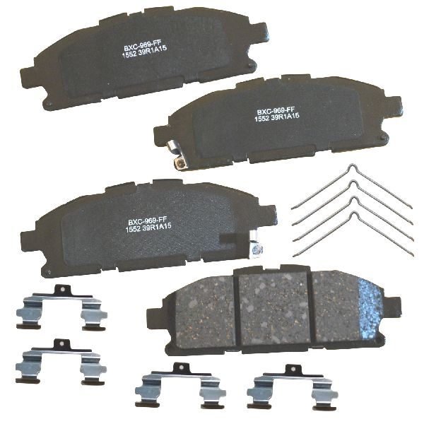 2011-2017 Nissan Quest Disc Brake Pad Set - Front (Bendix)