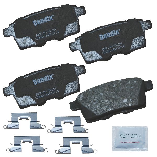 2012 Mazda CX-9 Disc Brake Pad Set - Rear (Bendix)