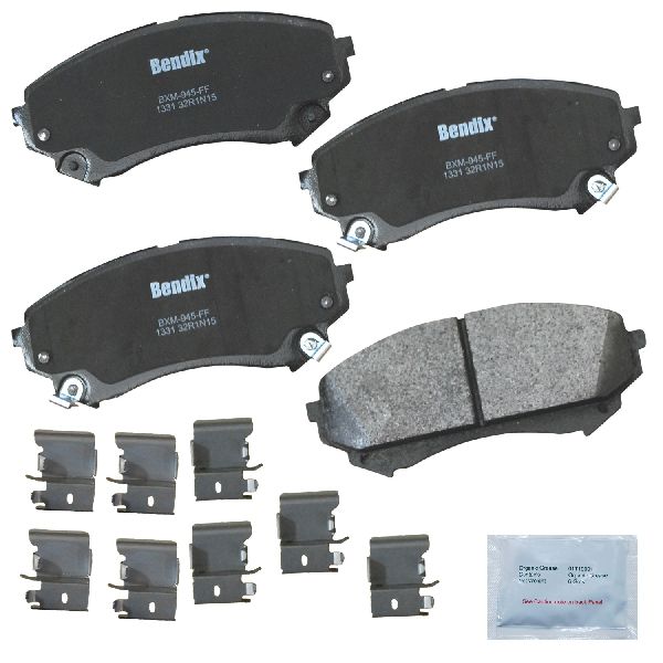 2008-2014 Cadillac CTS Disc Brake Pad Set - Front (Bendix)