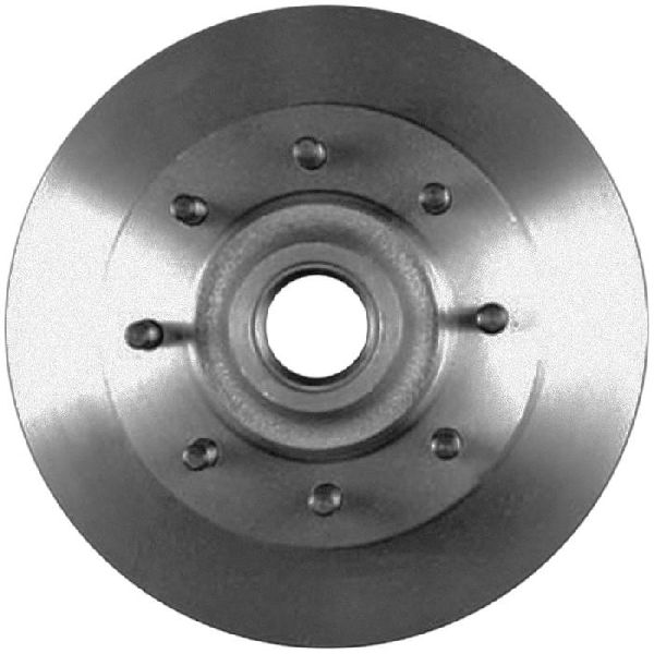 2000-2002 Ford Excursion Disc Brake Rotor and Hub Assembly - Front (Bendix)