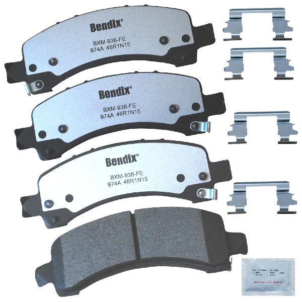2003-2014 Chevrolet Express 1500 Disc Brake Pad Set - Rear (Bendix)