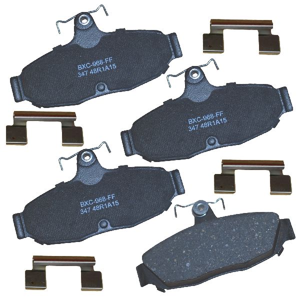 1989-1992 Ford Taurus Disc Brake Pad Set - Rear (Bendix)