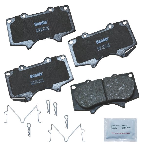 2001-2007 Toyota Sequoia Disc Brake Pad Set - Front (Bendix)