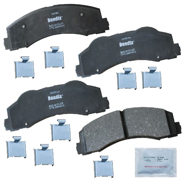 2010-2017 Lincoln Navigator Disc Brake Pad Set - Front (Bendix)
