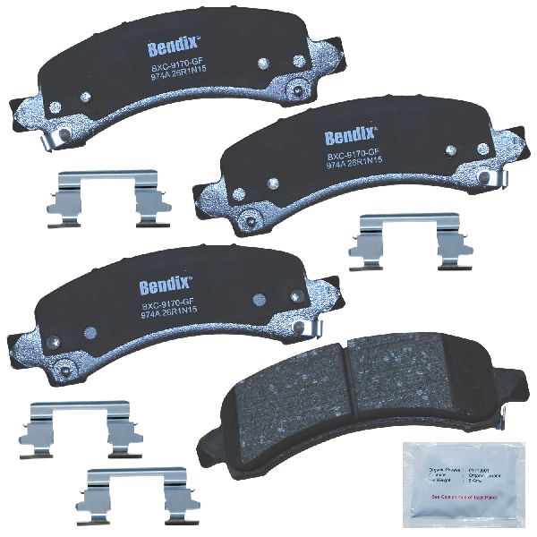 2003-2014 Chevrolet Express 1500 Disc Brake Pad Set - Rear (Bendix)