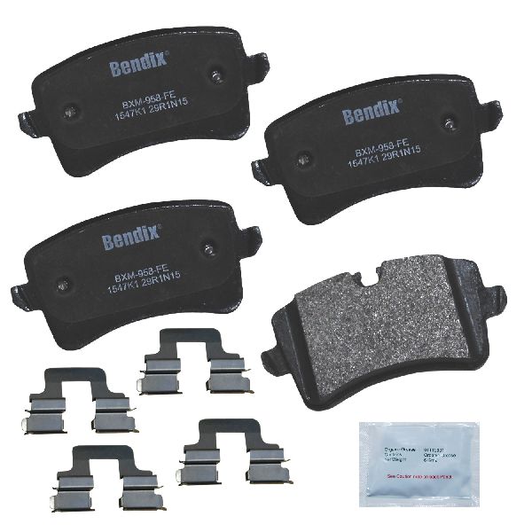 2013-2018 Audi S6 Disc Brake Pad Set - Rear (Bendix)