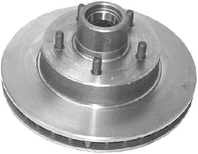 1993-1995 Chevrolet G20 Disc Brake Rotor and Hub Assembly - Front (Bendix)
