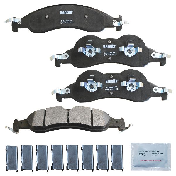 2007-2009 Lincoln Navigator Disc Brake Pad Set - Front (Bendix)