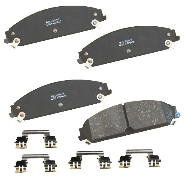 2013-2014 Chrysler 200 Disc Brake Pad Set - Front (Bendix)