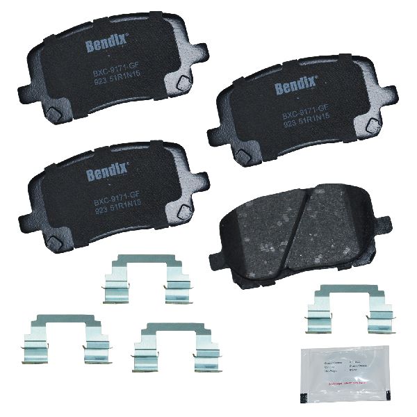 2003-2008 Pontiac Vibe Disc Brake Pad Set - Front (Bendix)