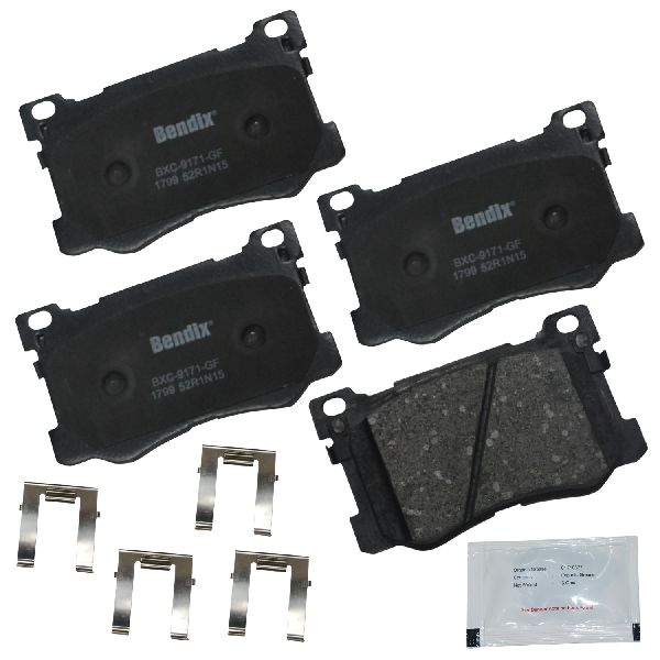 2017-2018 Genesis G80 Disc Brake Pad Set - Front (Bendix)