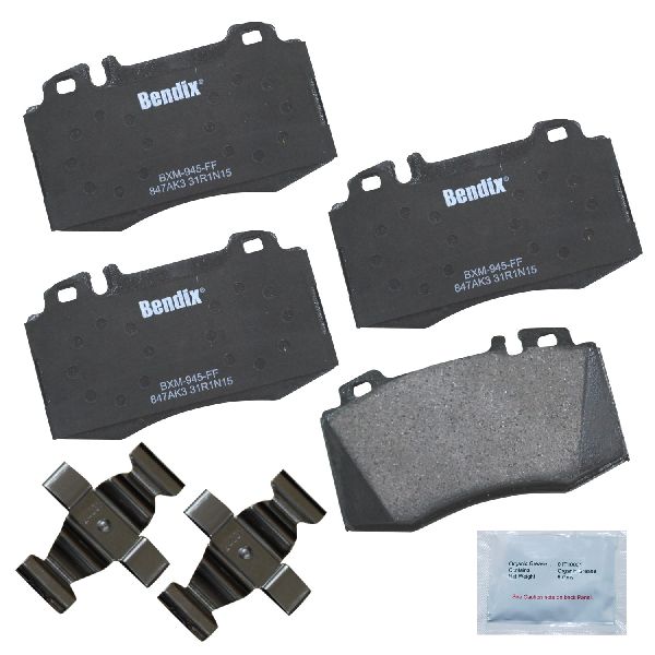2002-2009 Mercedes-Benz E500 Disc Brake Pad Set - Front (Bendix)
