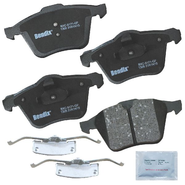 2007-2016 Volvo S80 Disc Brake Pad Set - Front (Bendix)
