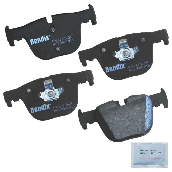 2013-2015 BMW ActiveHybrid 3 Disc Brake Pad Set - Rear (Bendix)