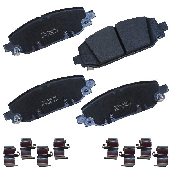 2018-2024 Jeep Wrangler Disc Brake Pad Set - Rear (Bendix)