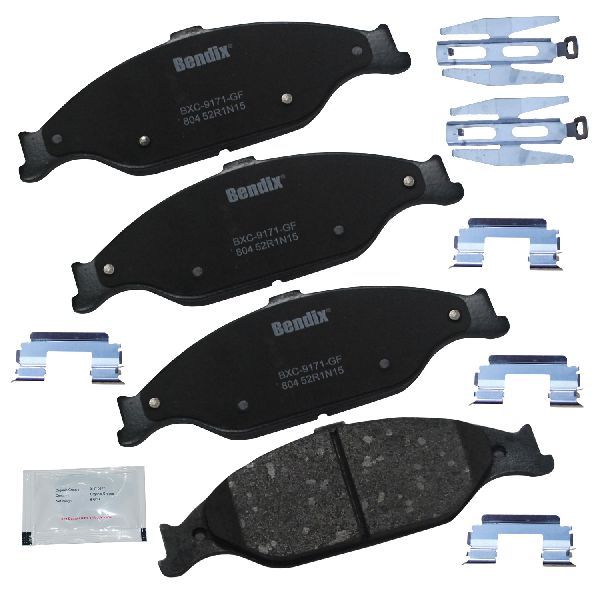 1999-2004 Ford Mustang Disc Brake Pad Set - Front (Bendix)