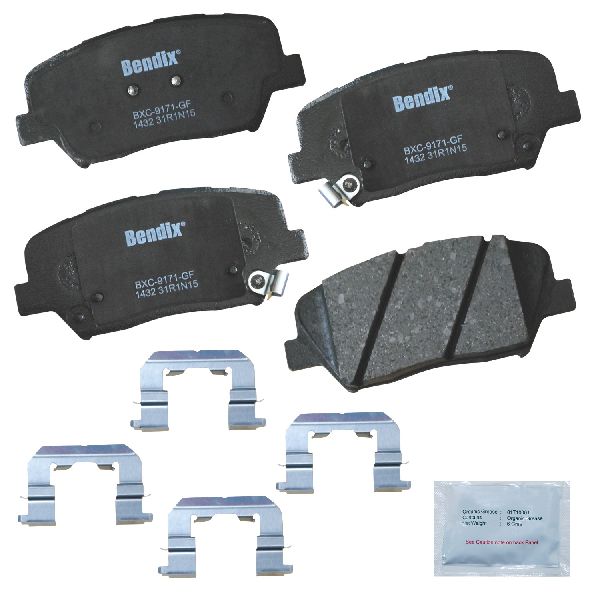 2012-2017 Hyundai Azera Disc Brake Pad Set - Front (Bendix)