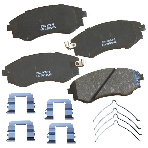 1989-2004 Hyundai Sonata Disc Brake Pad Set - Front (Bendix)