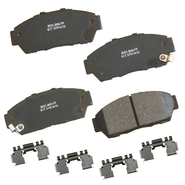 1994-1995 Honda Civic Disc Brake Pad Set - Front (Bendix)