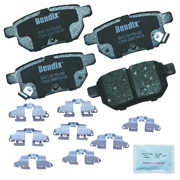 2010-2022 Toyota Prius Disc Brake Pad Set - Rear (Bendix)