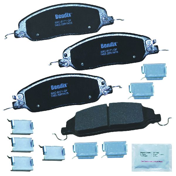 2011-2012 Ford Mustang Disc Brake Pad Set - Front (Bendix)