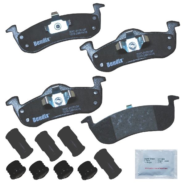 2007-2017 Lincoln Navigator Disc Brake Pad Set - Rear (Bendix)