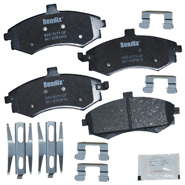 2002-2005 Hyundai Elantra Disc Brake Pad Set - Front (Bendix)